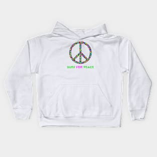 Surf For Peace Kids Hoodie